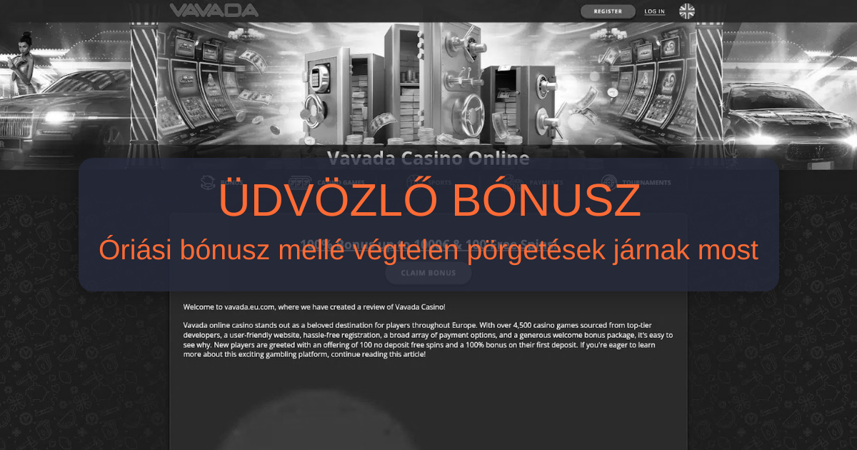 Vavada Casino welcome bonus